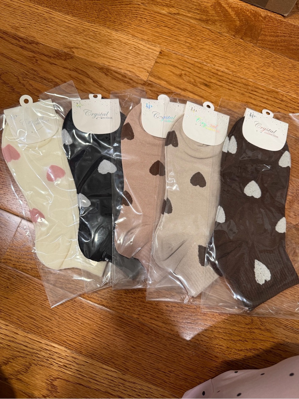 Women’s Heart-Pattern Socks - Assorted Colors